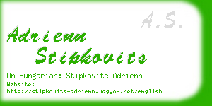 adrienn stipkovits business card